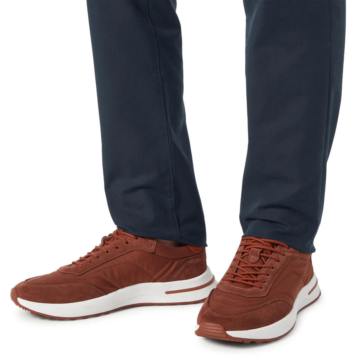 Loro Piana Week End Walk Sanguine Pencil Sneaker