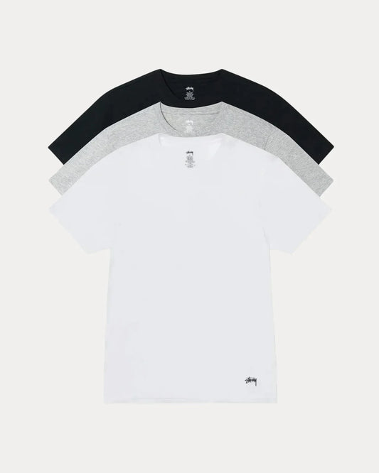 STUSSY UNDERSHIRTS 3 PACK