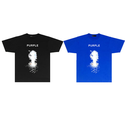 PURPLE  fashion T-shirt