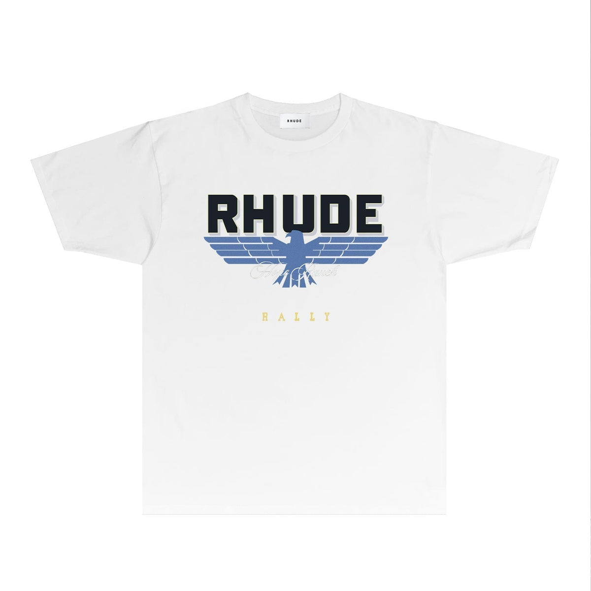 Rhude T-shirts Printed Trendy Pure Cotton