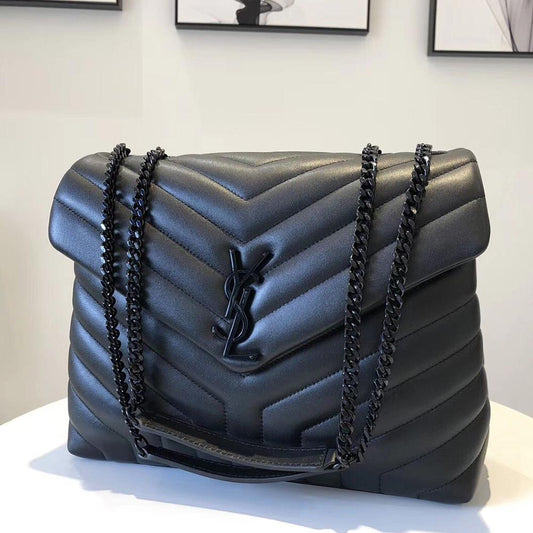 YSL Loulou Small Bag - Nero (Black)
