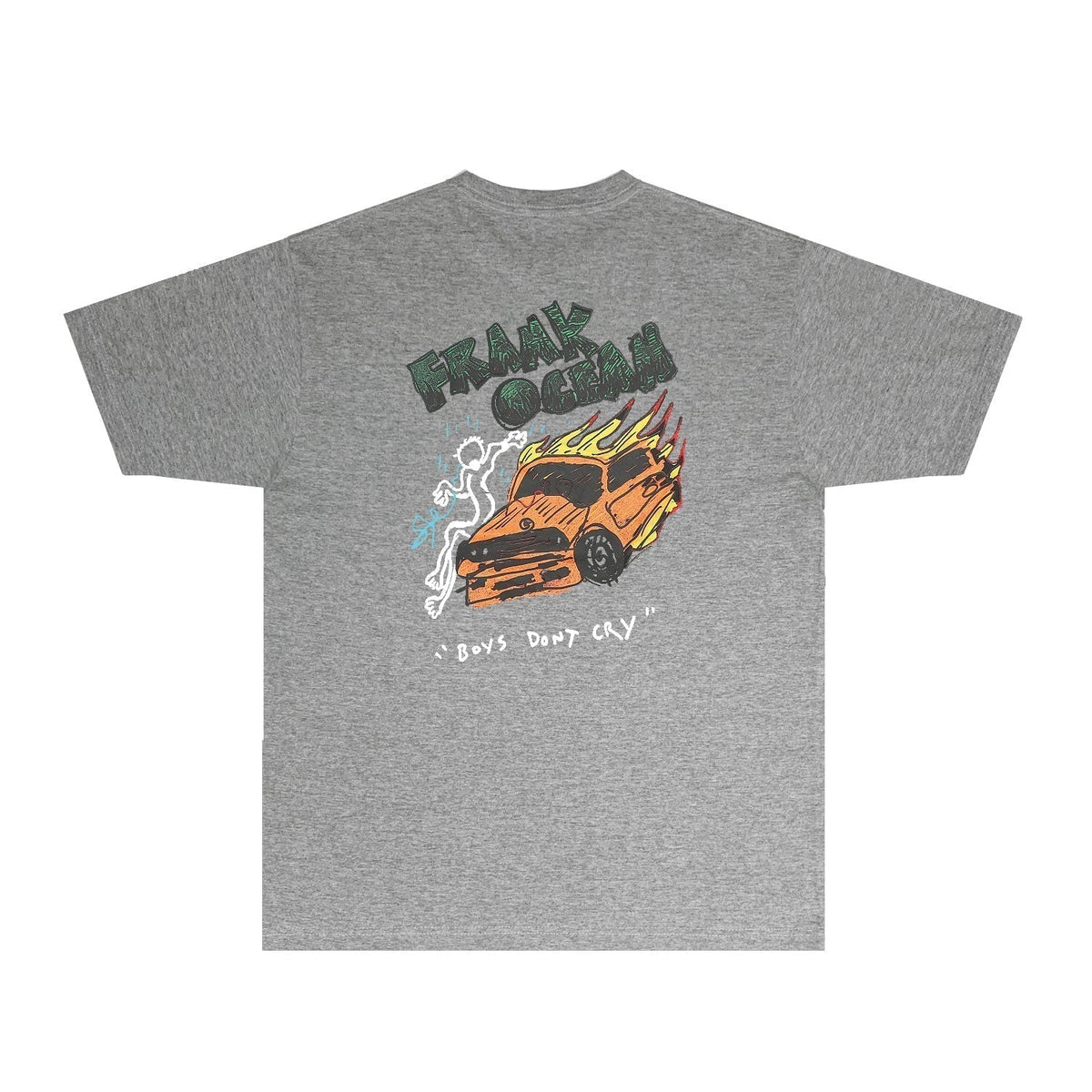 Gallery Dept T Shirt Retro Printed Loose Short-Sleeved Shirt