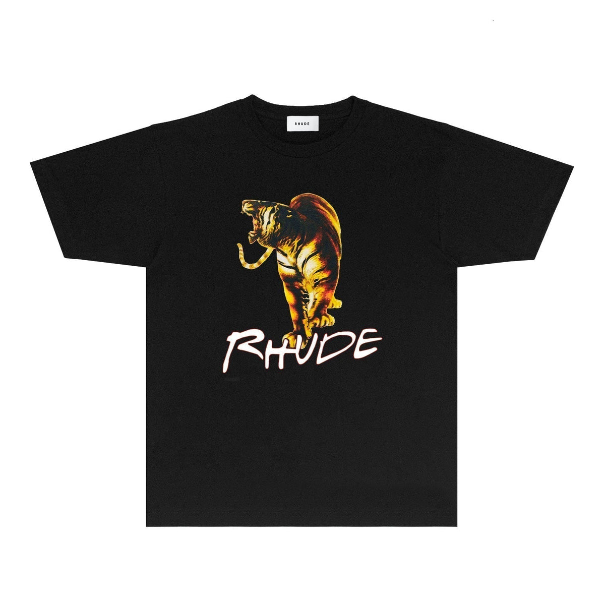 Rhude T-shirts Printed Trendy Pure Cotton