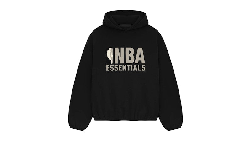 Fear of God Essentials NBA Hoodie (SS25) Black