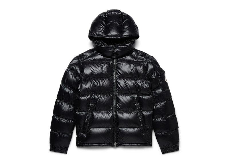 Moncler Maya Short Down Jacket Black