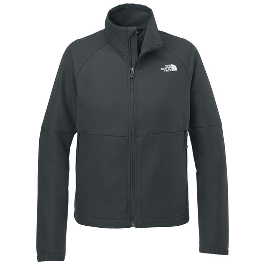 The North Face Women's Asphalt Grey Dark Heather Barr Lake Softshell Jacket