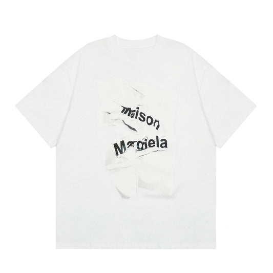 Maison Margiela T-shirt Crew Neck Loose Short Sleeve T-shirt