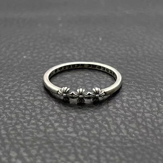 Chrome Heart Ring Ring Hip Hop Classic