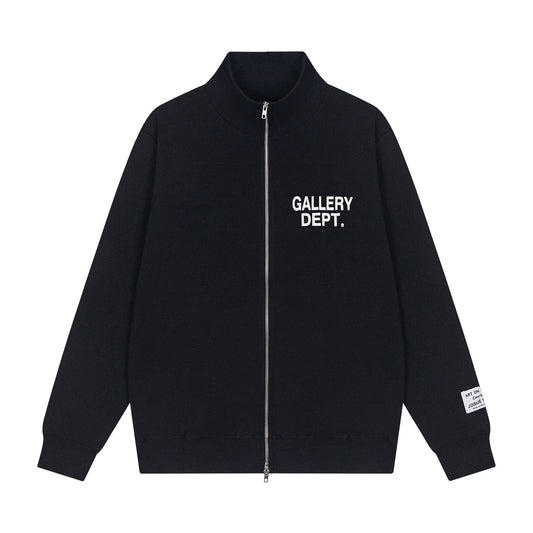 Gallery Dept Jacket Hollywood Limited Letter Cardigan Stand Up Jacket