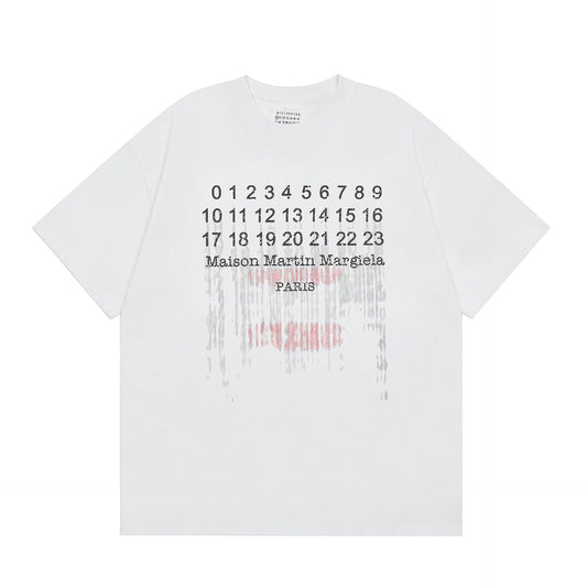 Maison Margiela T-shirt Crew Neck Loose Short Sleeve T-shirt