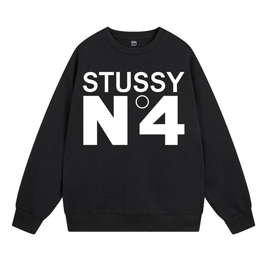 Stussy Sweatshirts Crew Neck Fleece Sweater
