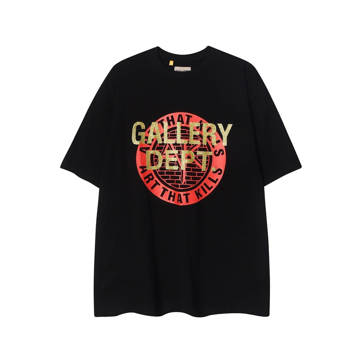 Gallery Dept T Shirts Men's Vintage Los Angeles Short-Sleeved T-shirt Gallery Dept Printed Loose