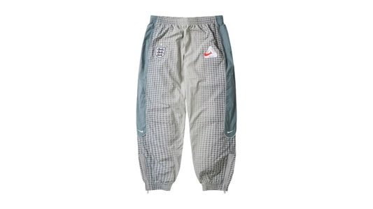 Palace x Nike England Solo Swoosh Track Pants Pewter Grey/Cool Grey/Bright Crimson