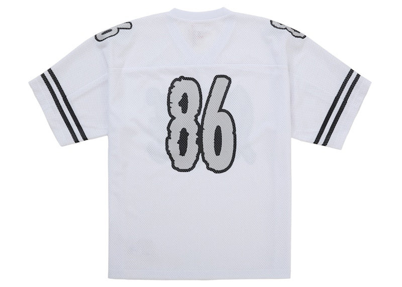 Supreme Reflective Football Jersey White