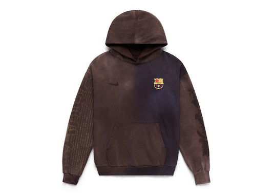 Travis Scott x Nike x FC Barcelona Split-Dye Crest Hoodie Multicolor