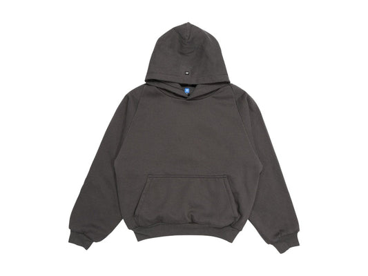 Yeezy Gap Logo Shrunken Hoodie Black