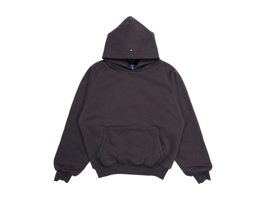 Yeezy Gap Logo Shrunken Hoodie Dark Grey