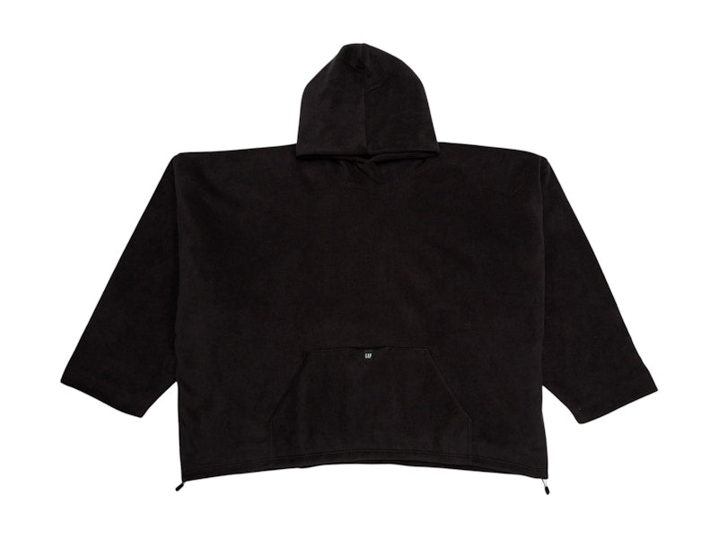 Yeezy Gap Polar Fleece Padded Hoodie Black