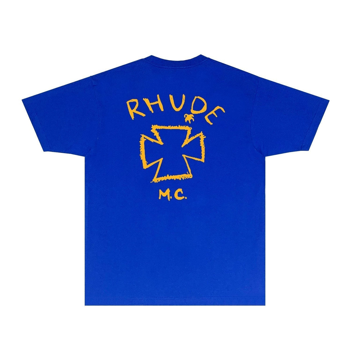 Rhude T-shirts Printed Trendy Pure Cotton