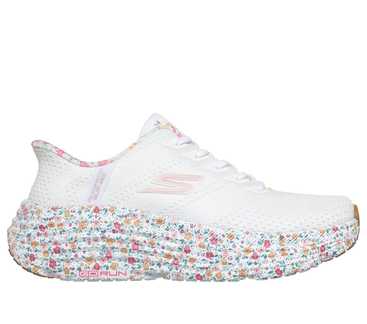 Skechers Slip-ins: Max Cushioning Endeavour - Dabney, WHITE / PINK