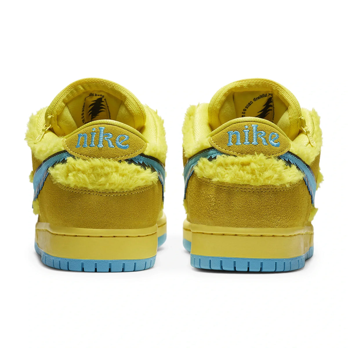 Grateful Dead X Nike SB Dunk Low Yellow Bear Sneakers