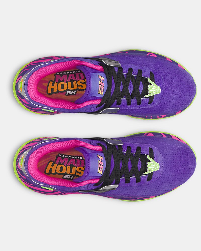 UA Harper 10 Turf PE 'Mad House' Men's Baseball Shoes | Under Armour
