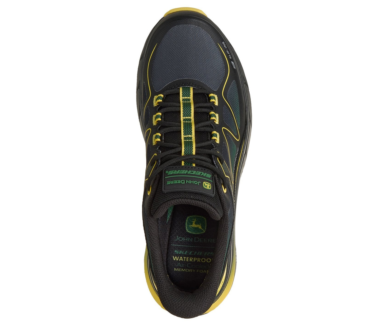 Skechers Slip-ins John Deere Waterproof Relaxed Fit: D'Lux Pro - Reel Cutting