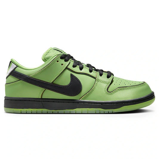 The Powerpuff Girls x Nike SB Dunk Low Buttercup Sneakers - Green