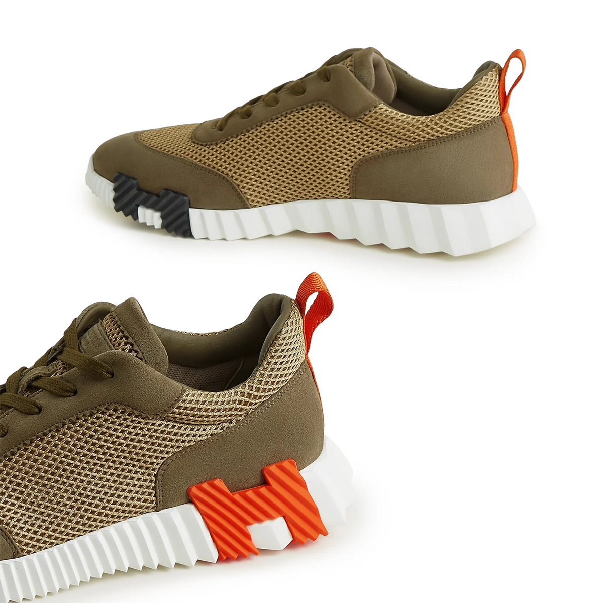 Hermes Paris Hermès Paris Bouncing Sneaker Green