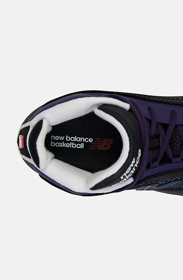 New Balance Men's P400 Shoes - Black/Boysenberry And Fan Blue