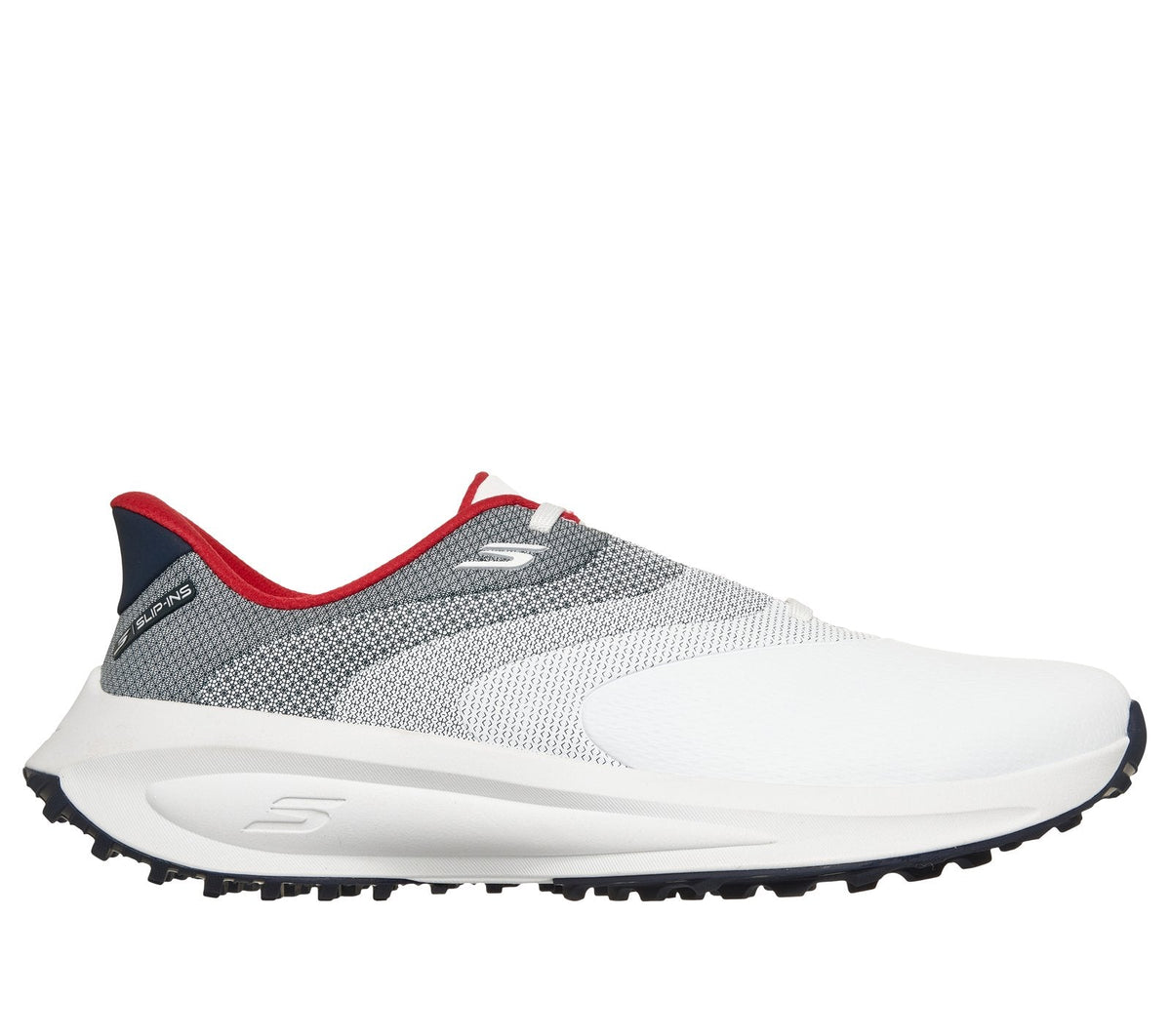 Skechers Slip-ins Golf Waterproof: Flow SI, WHITE / NAVY