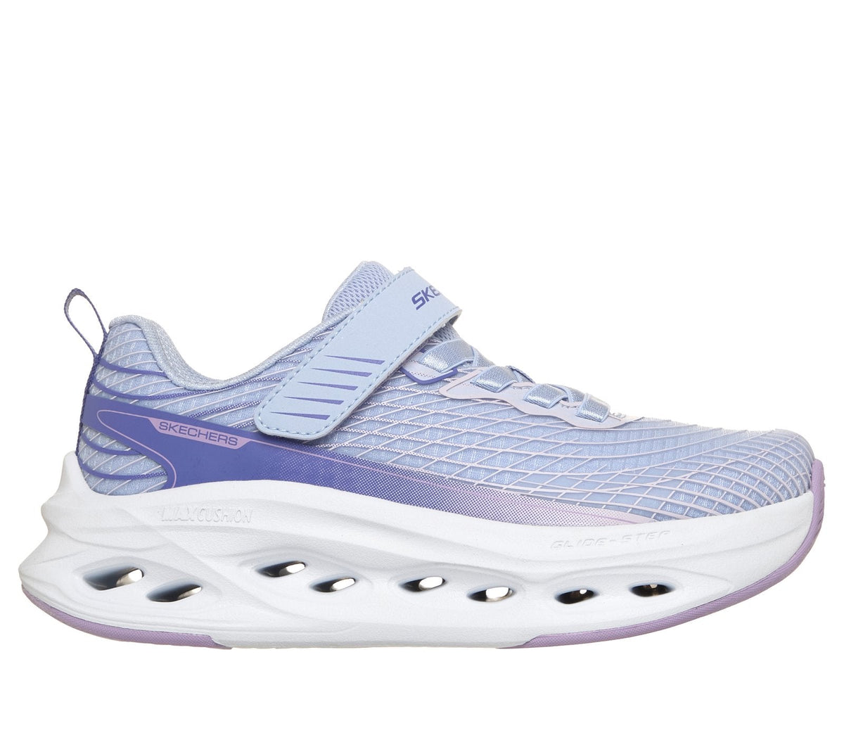 Max Cushioning Glide-Step - Grid Sprint, LAVENDER