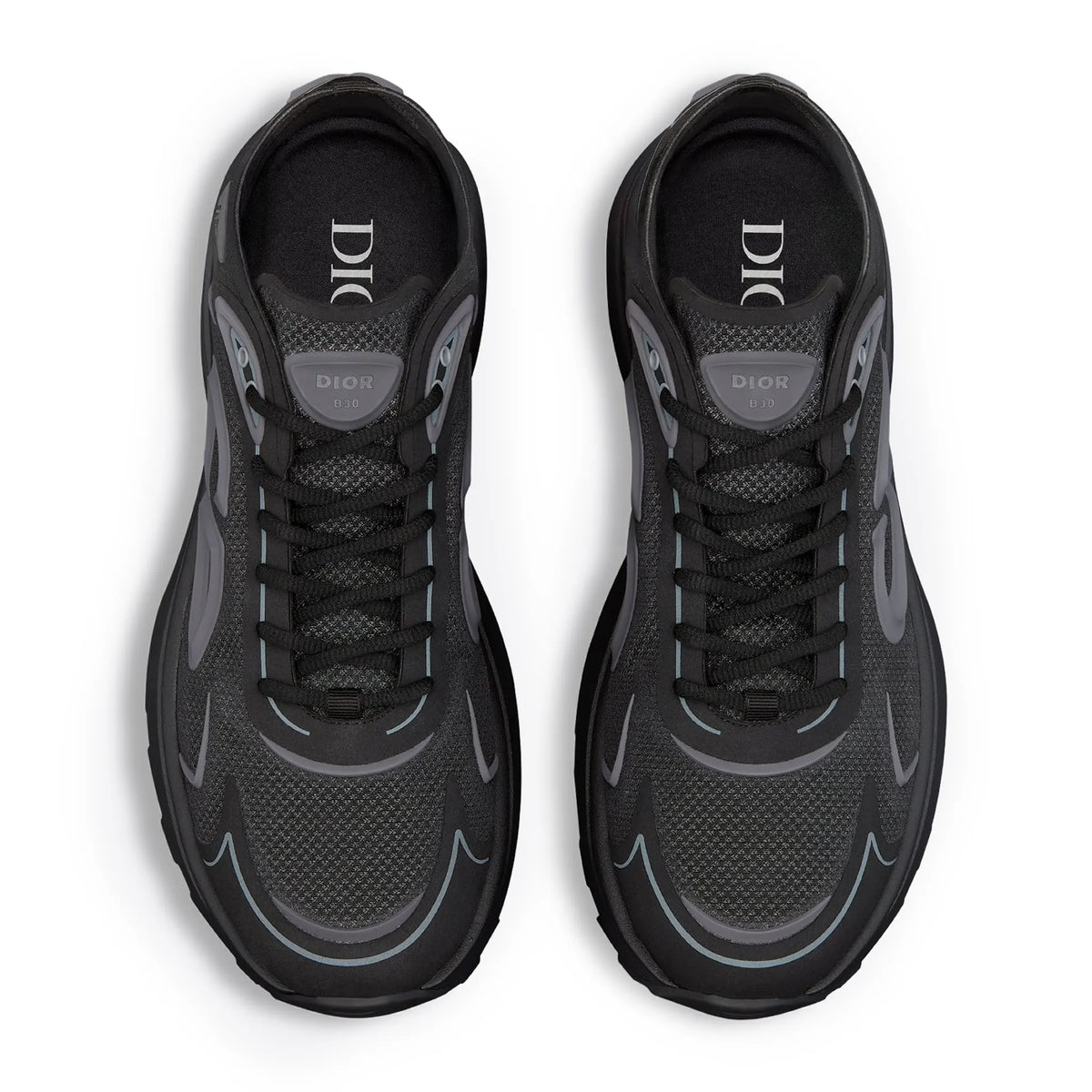Dior B30 Countdown Nylon Tech Black Trainer