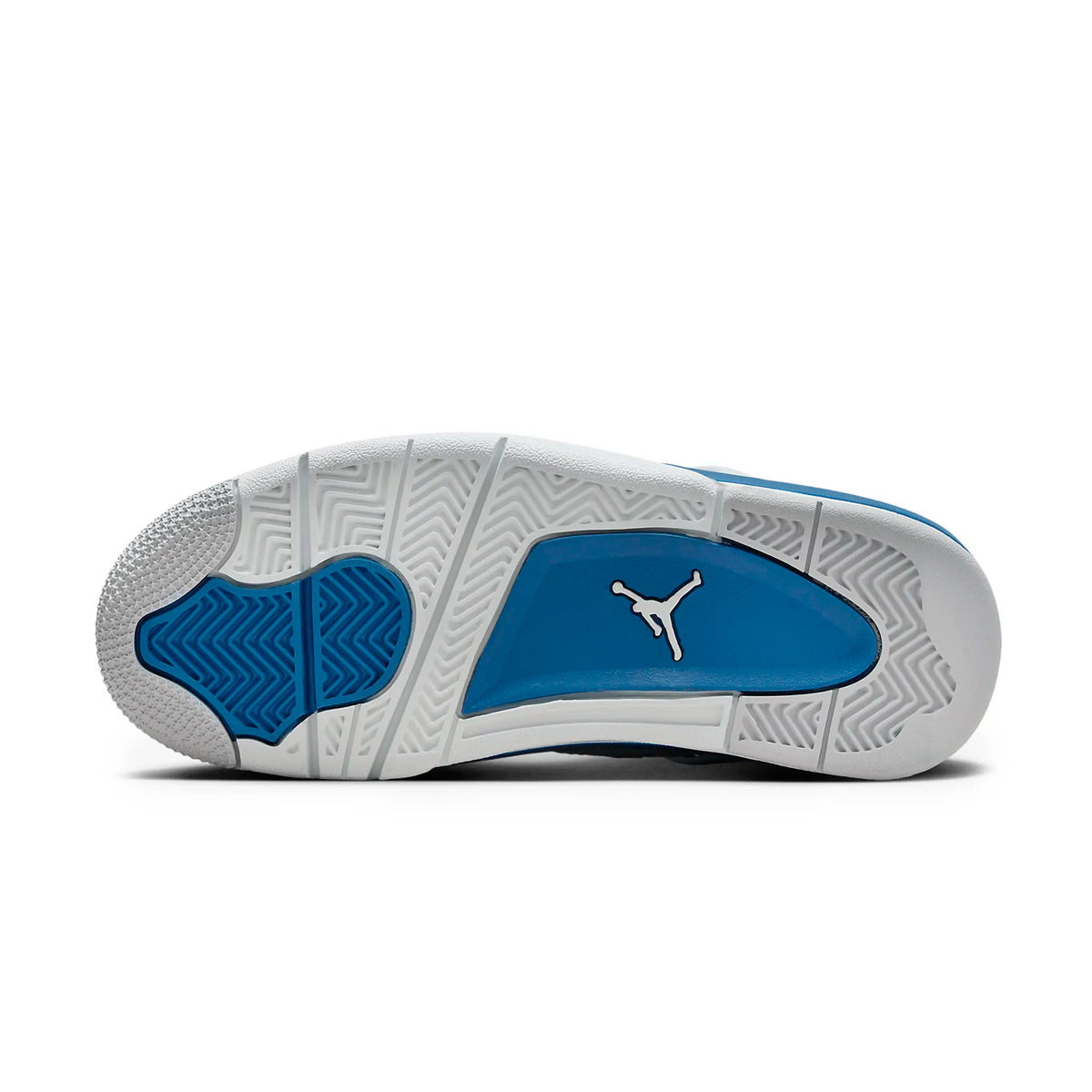 Air Jordan 4 Retro Military Blue (GS) Sneakers - White