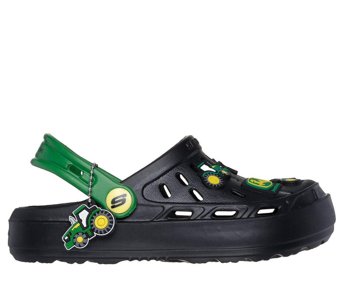 John Deere: Swifters - Tractor-Splash, BLACK / GREEN