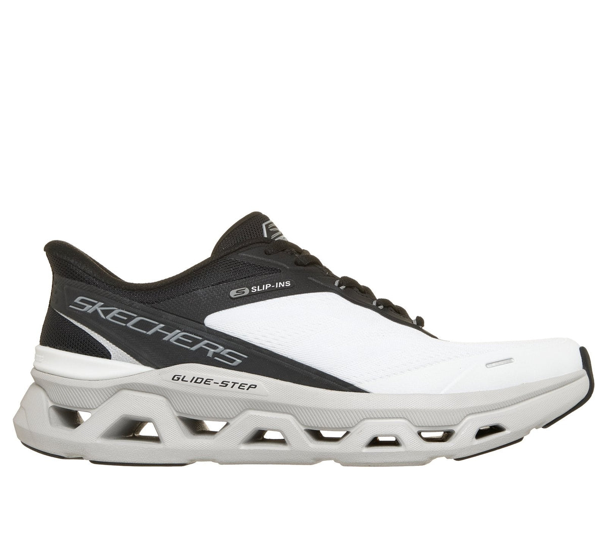 Skechers Slip-ins: Glide-Step Altus - Revose, WHITE / BLACK