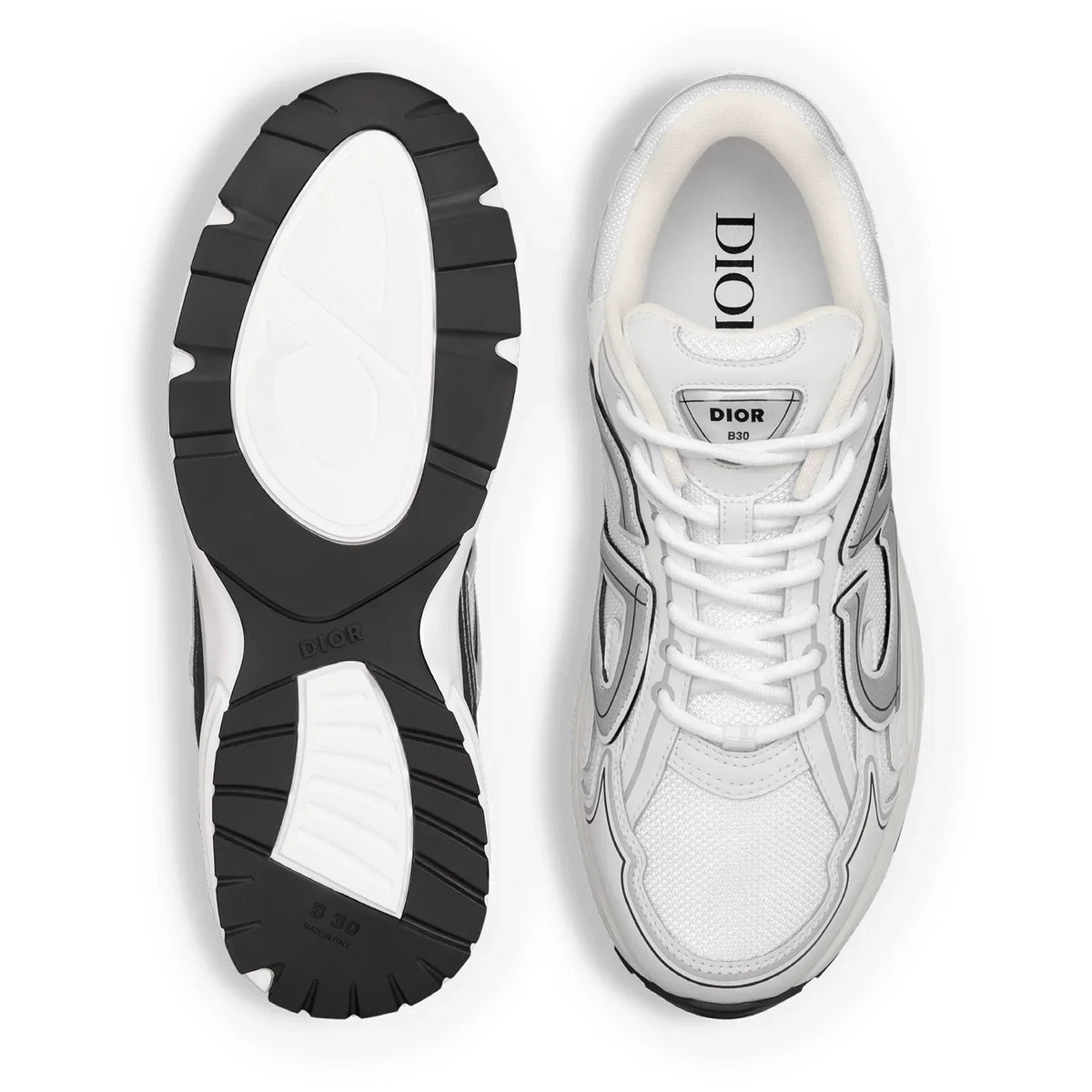 Dior B30 Countdown Mesh White Trainer
