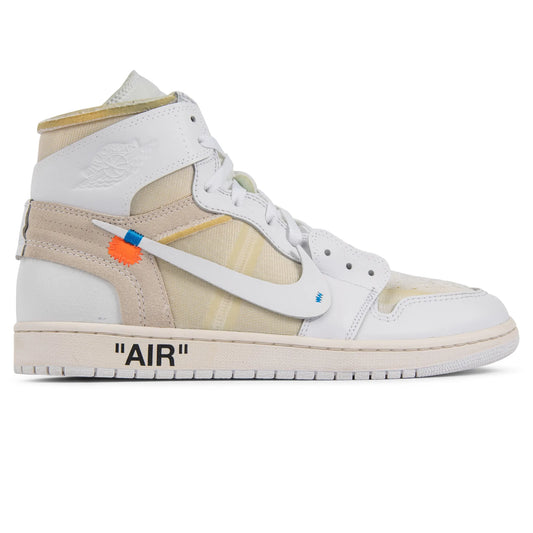 Preloved - Off-White x Air Jordan 1 Retro High OG White Sneakers
