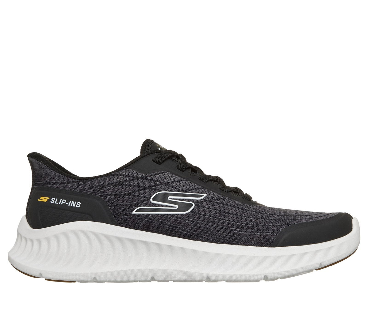 Skechers Slip-ins: GO WALK Now - Urgent, BLACK / WHITE