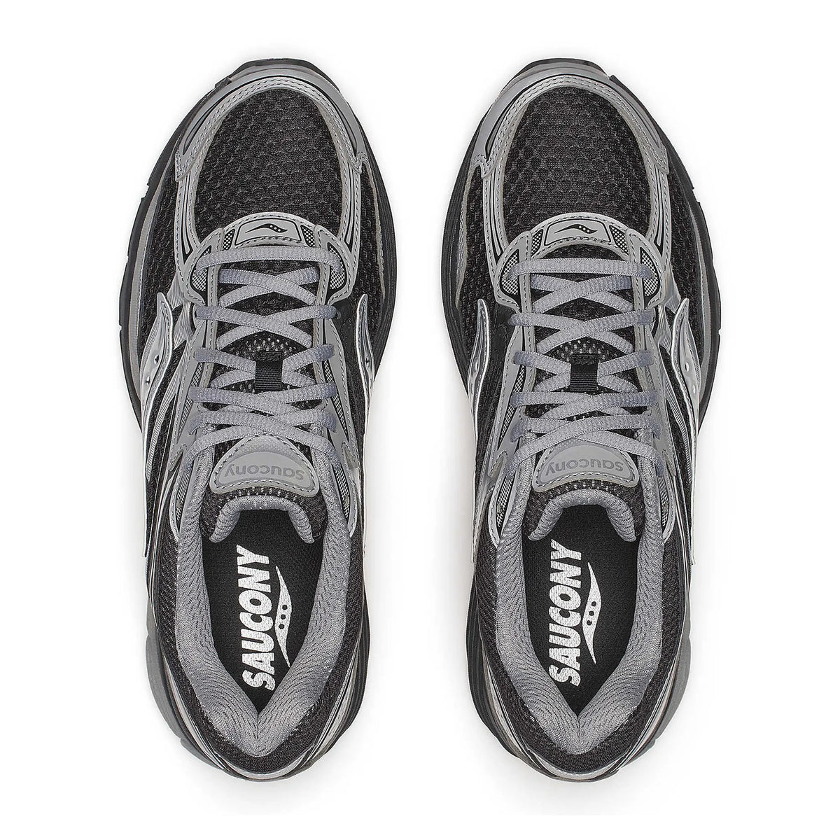 Saucony Progrid Omni 9 Silver Black Sneakers