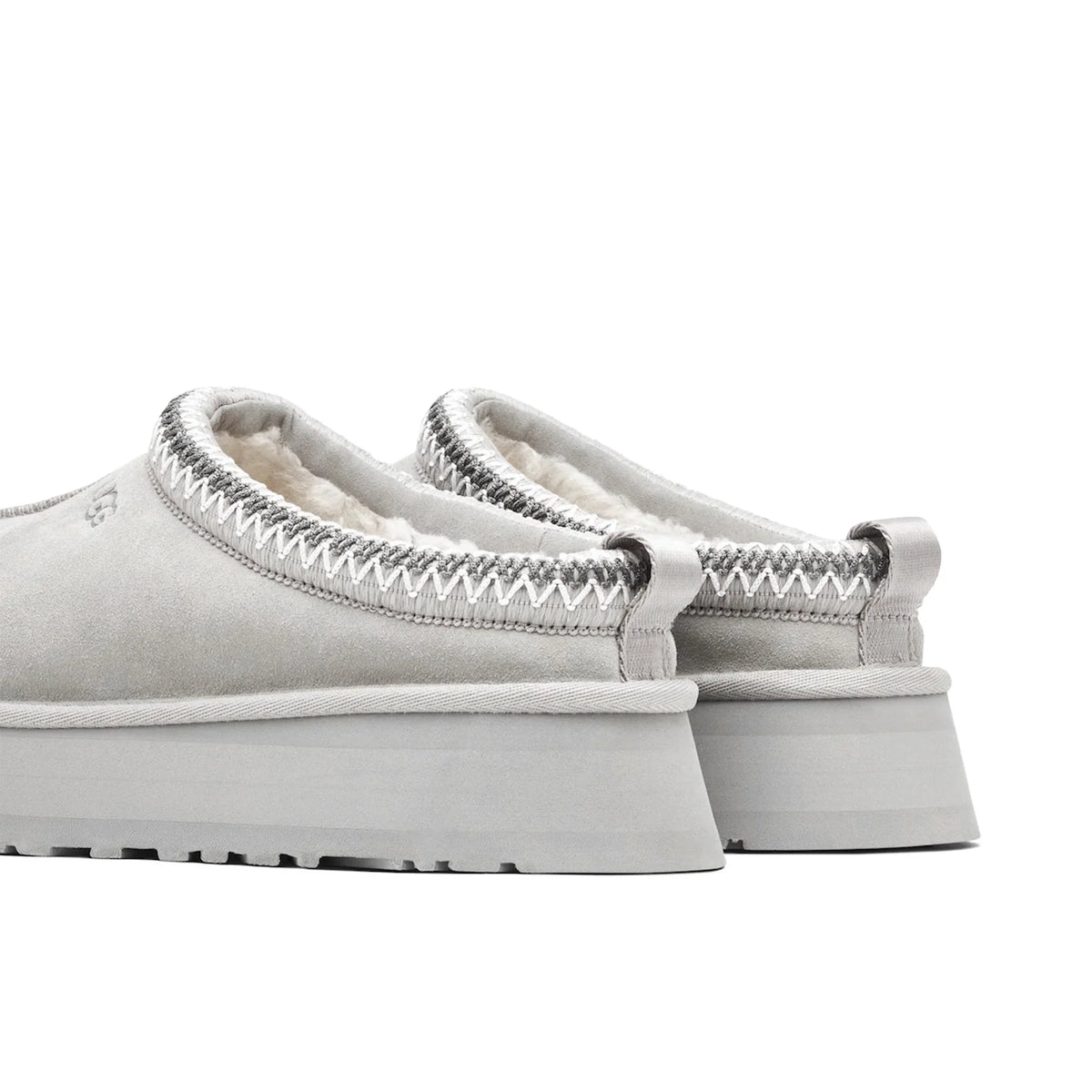 UGG Tazz Platform Seal Grey Slippers - Women's