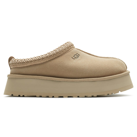UGG Tazz Platform Mustard Seed Slippers - Women's - Beige