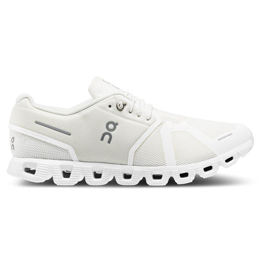On Running Cloud 5 Undyed White Shoes - Women's