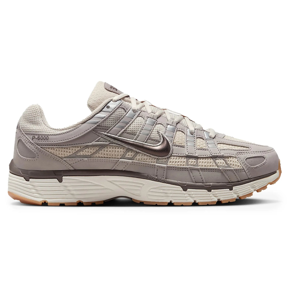 Nike P-6000 SE College Grey Light Orewood Brown Sneakers