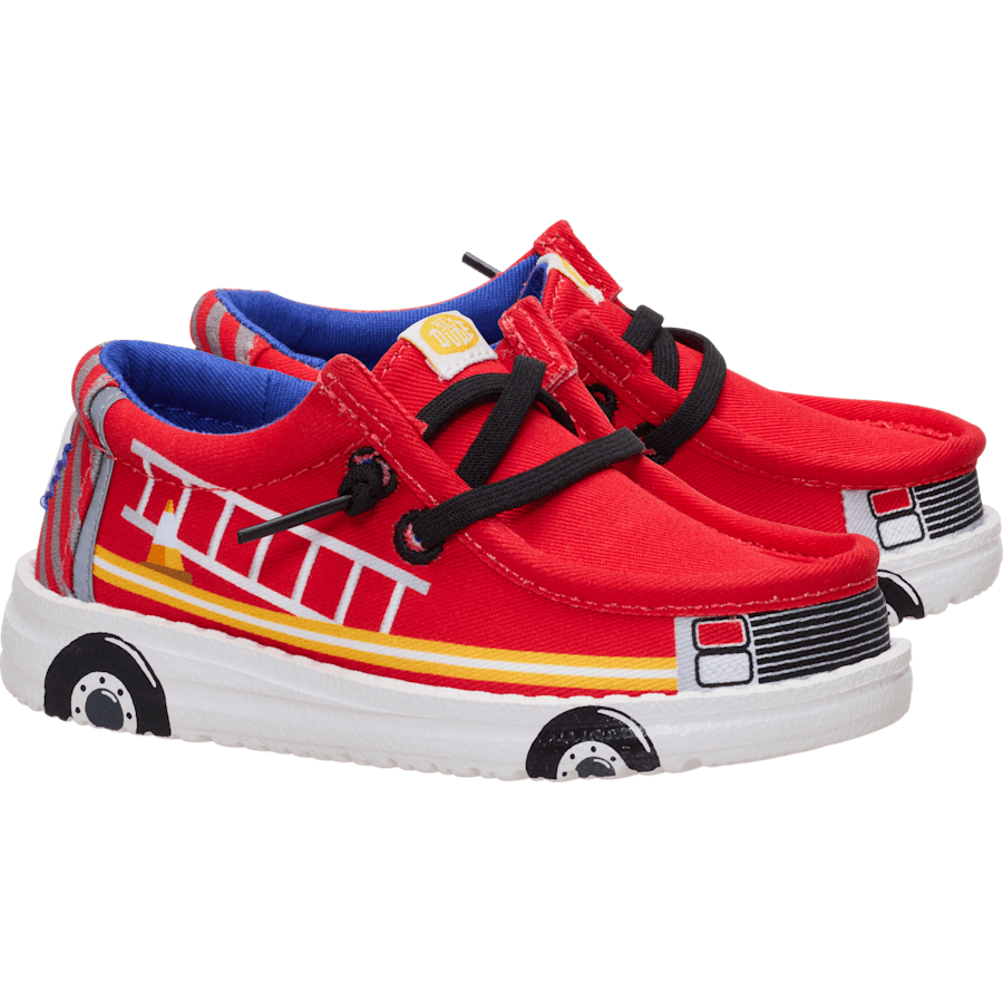 Wally Funk Toddler Firetruck