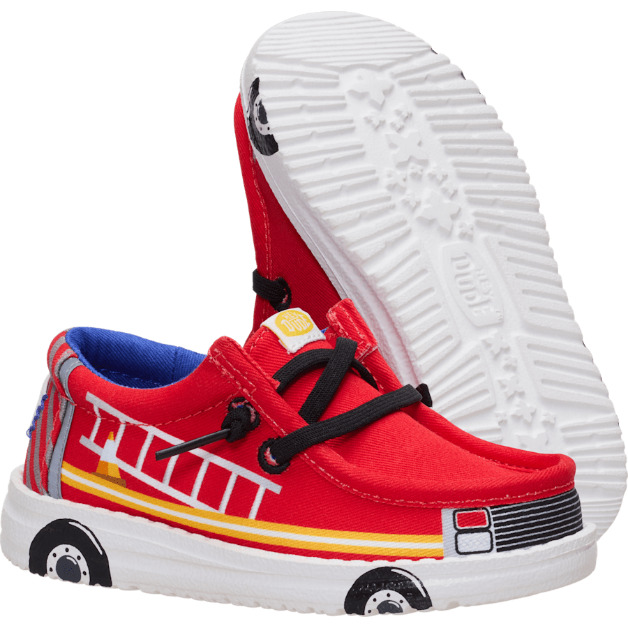 Wally Funk Toddler Firetruck