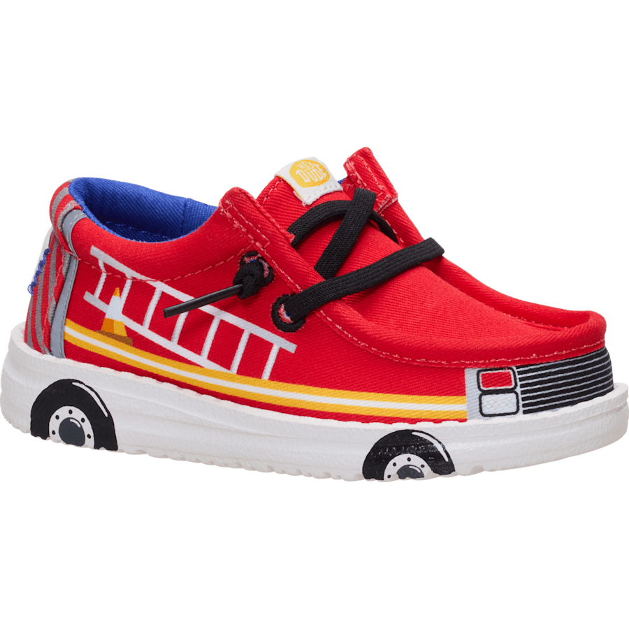 Wally Funk Toddler Firetruck