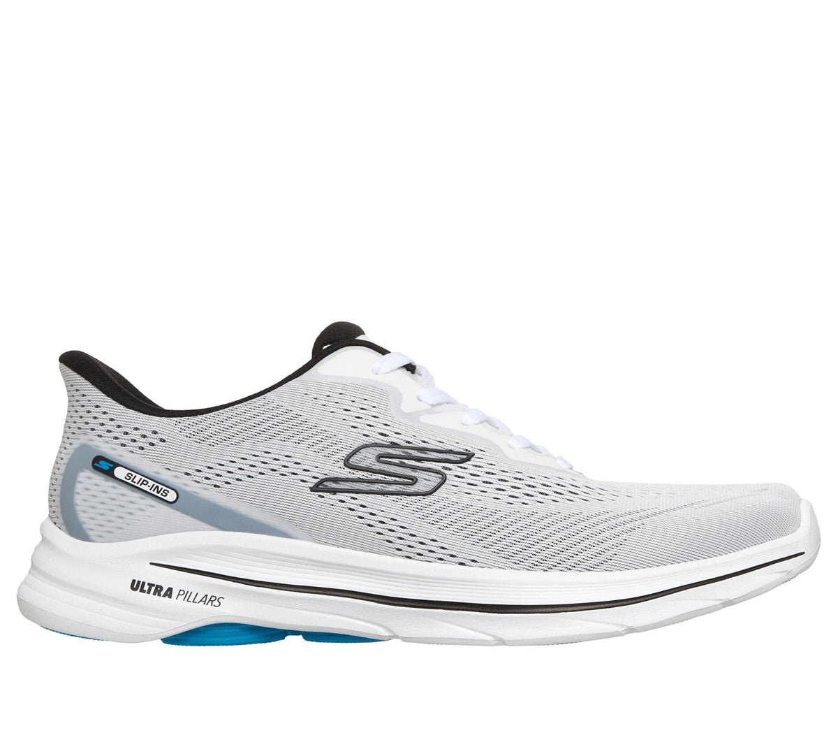 Skechers Slip-ins: GO WALK 8, WHITE / BLACK