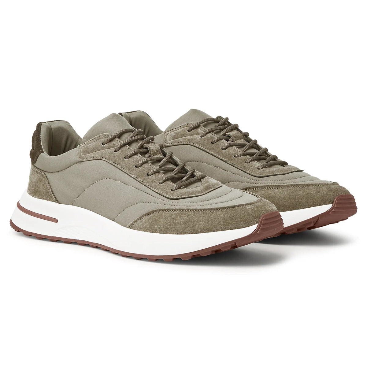 Loro Piana Week End Walk Tobacco Sneaker