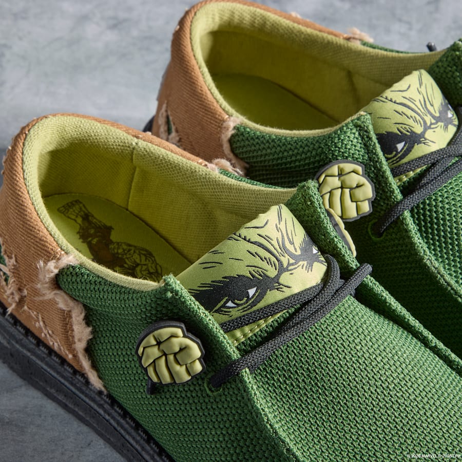 Marvel Studios x HeyDude Wally Funk Hulk